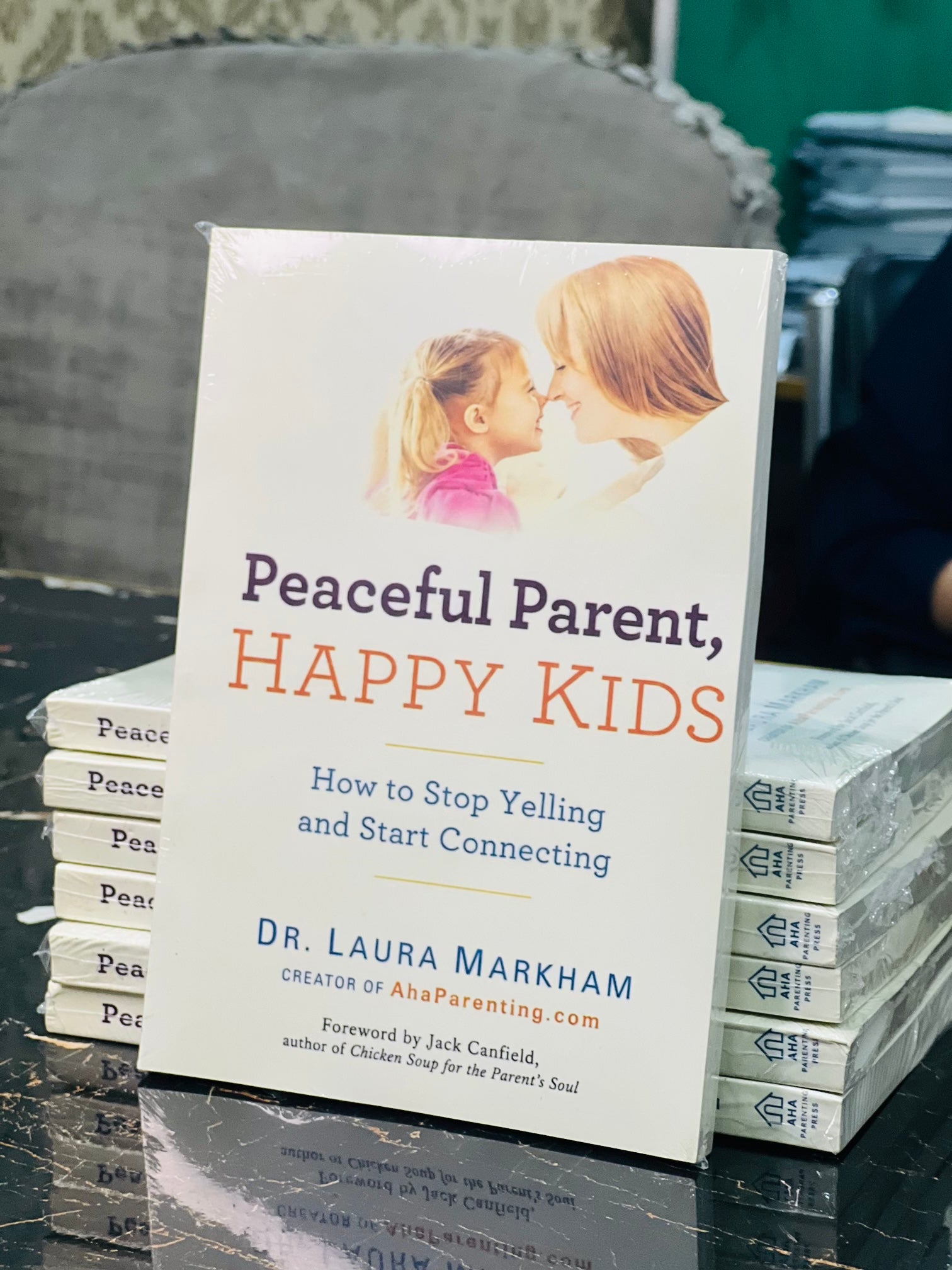Peaceful parent happy kids