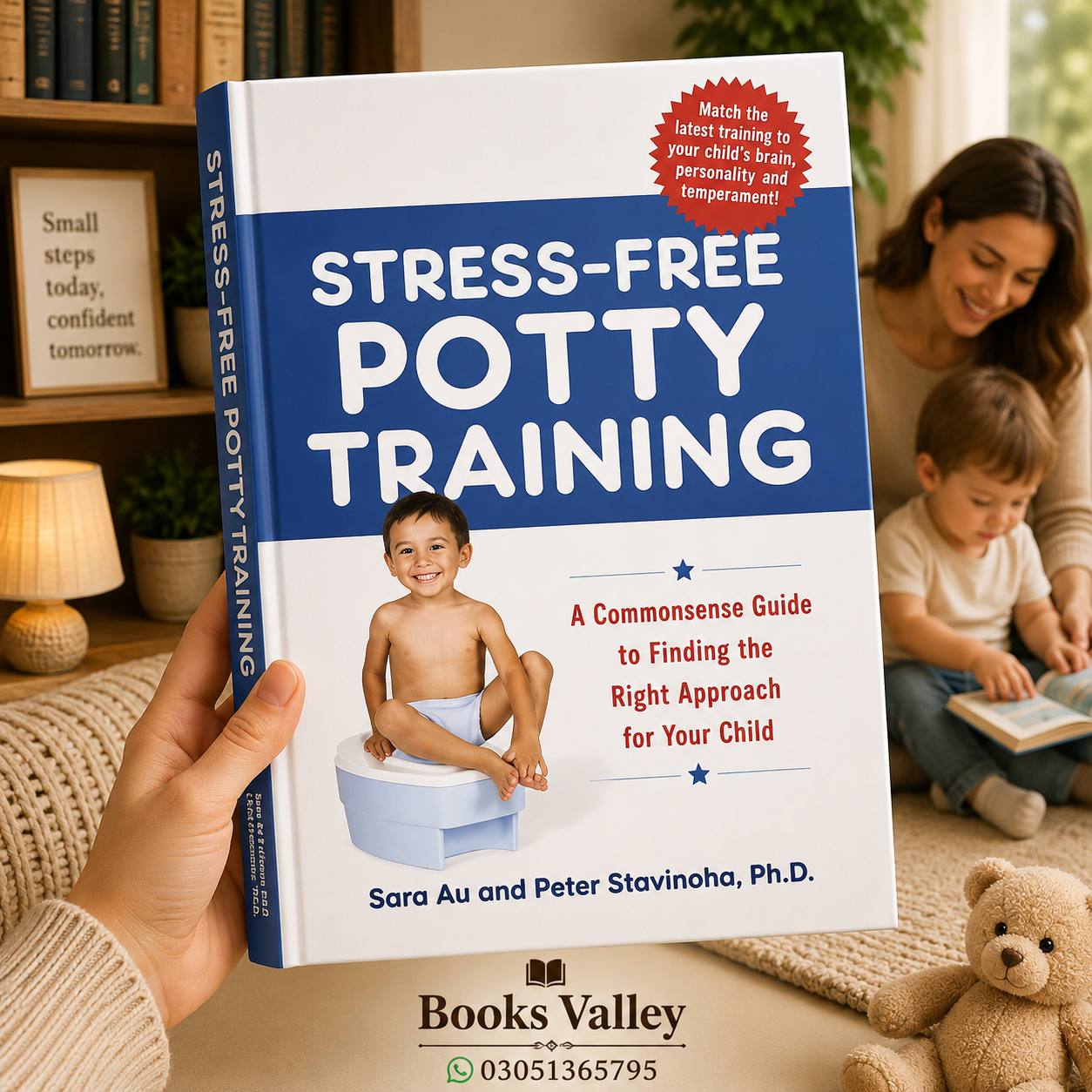 Stress free potty training