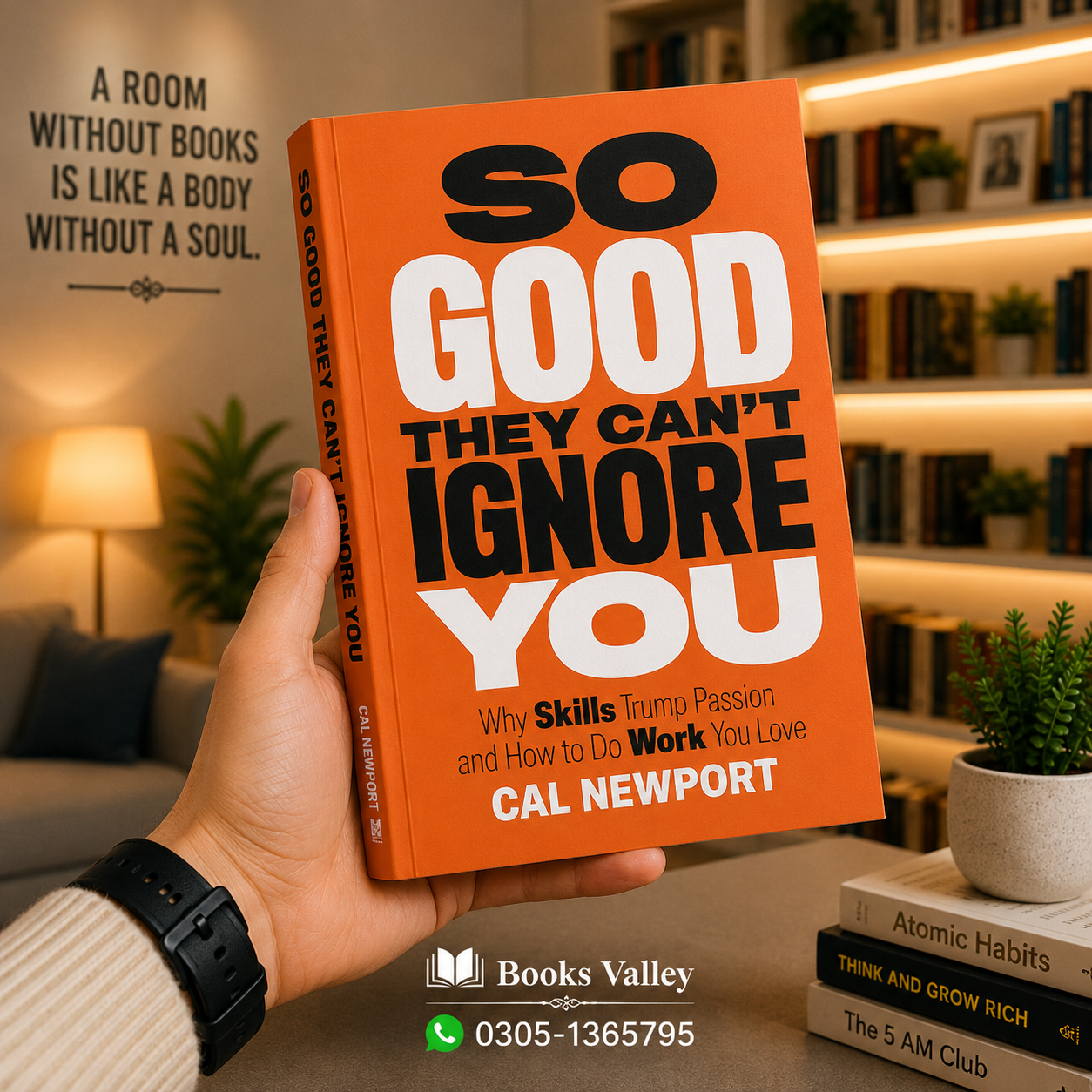 So good they can’t ignore you