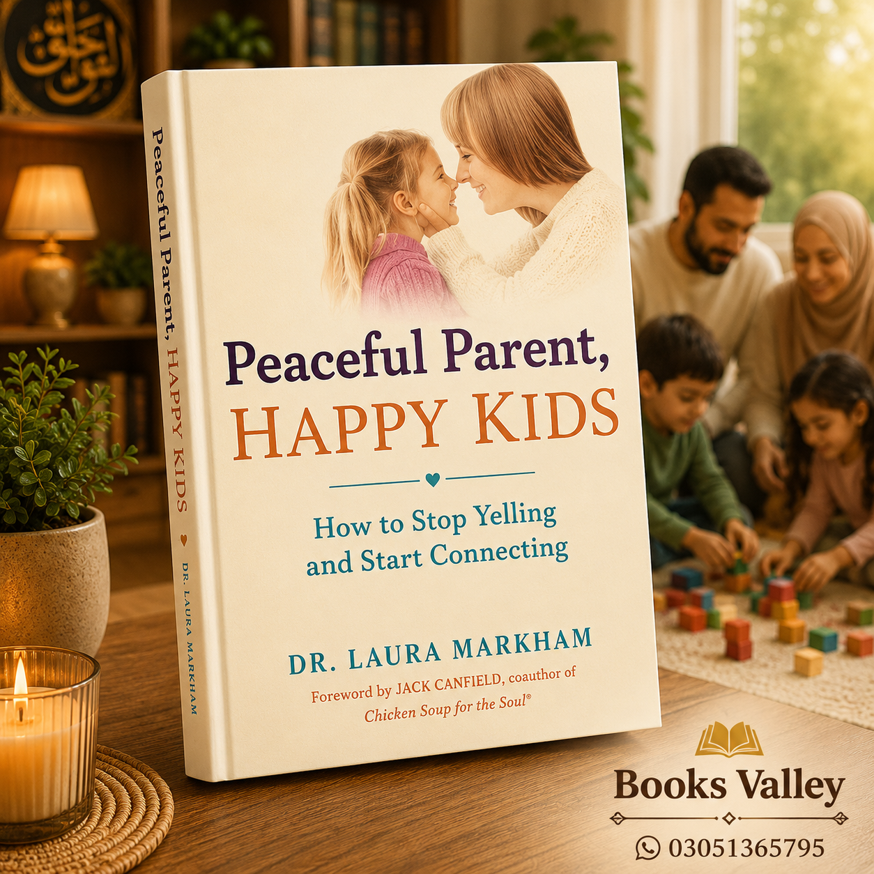 Peaceful parent happy kids
