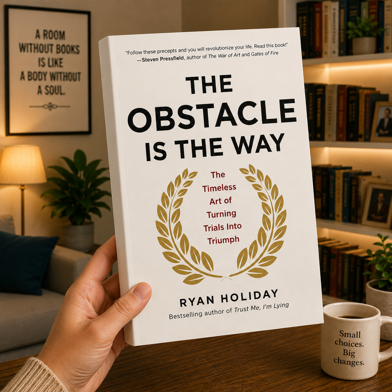 The obstacle is the way