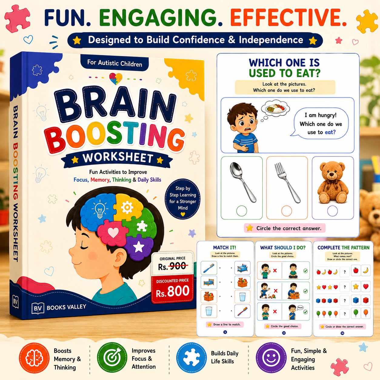 Brain boosting worksheet