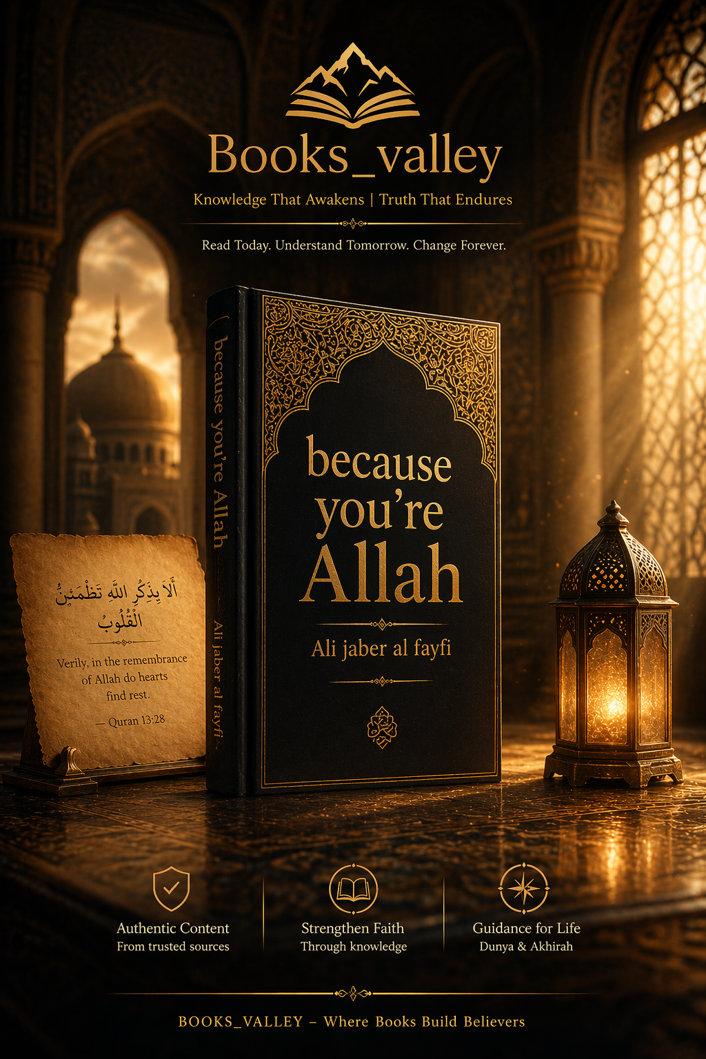 Because you’re Allah