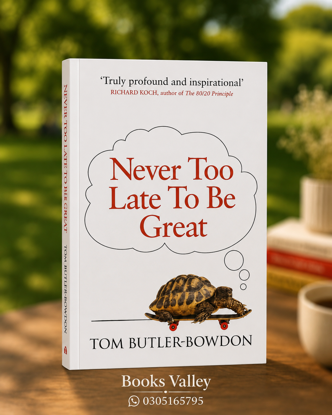 Never too late to be great