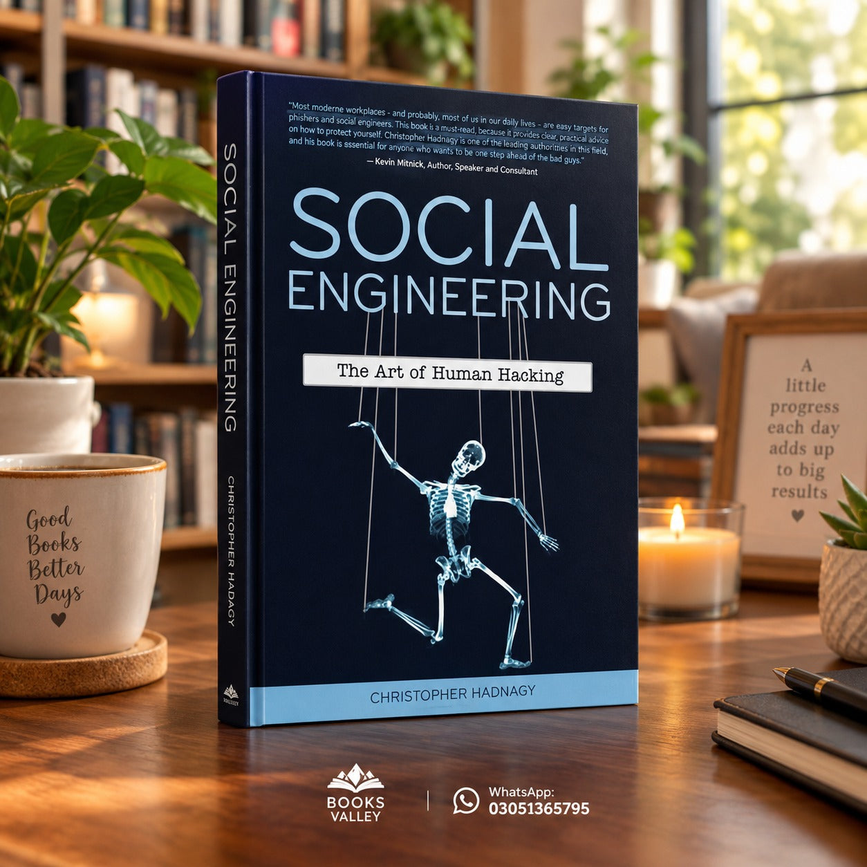 Social Engineering: The Art of Human Hacking by Christopher Hadnagy