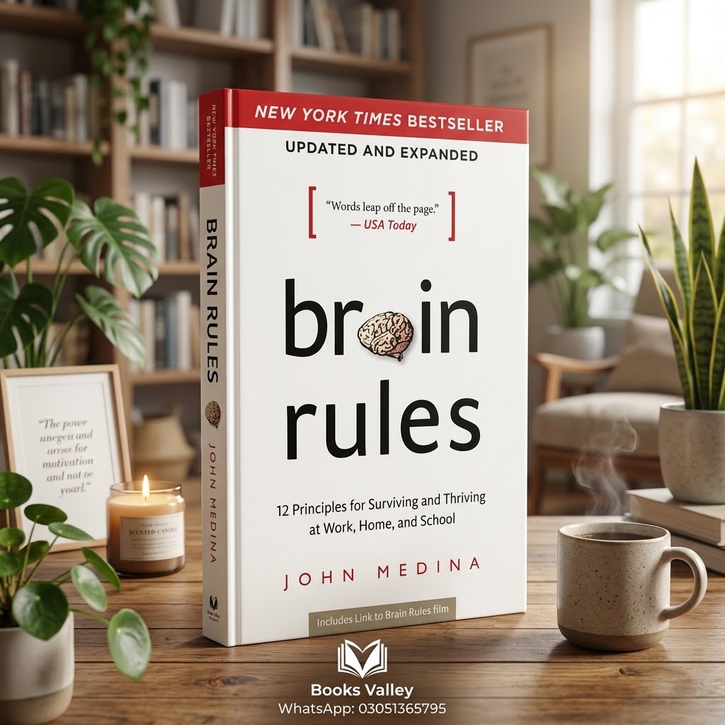 Brain Rules: 12 Principles for Surviving and Thriving at Work, Home, and School